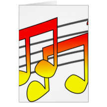 Music Greeting Card