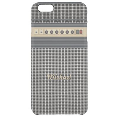 Music Guitar Sound Amplifier Clear iPhone 6 Plus Case