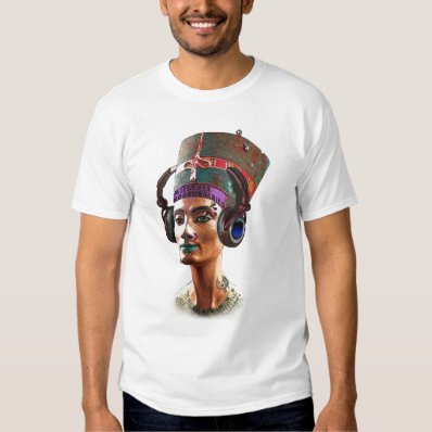 Music has no boundaries, Nefertiti Tee Shirt