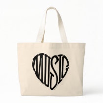 Music Heart bags