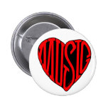 Music Heart Button