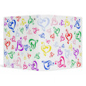 Music heart note binders
