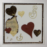 music & hearts posters