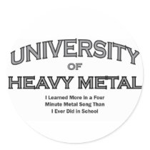 MUSIC-HEAVY METAL stickers by thehotbutton MUSIC-HEAVY METAL stickers