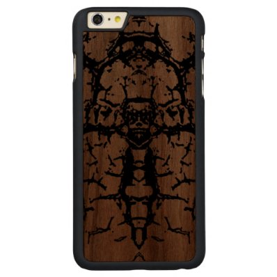 music in my forest carved® walnut iPhone 6 plus slim case