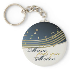 Music in the Air Keychains