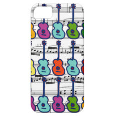 music instruments and notes iPhone 5 cases