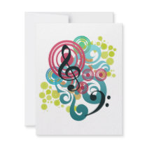 Music invitations