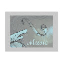 Music Invitation postcards
