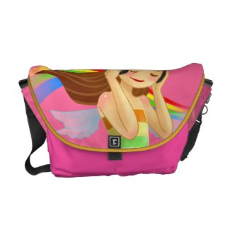 Music is a rainbow rickshawmessengerbag
