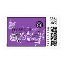 Music Is Art postage by musicisart Music Is Art postage