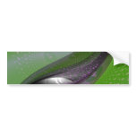 Music is green geometry bumper stickers