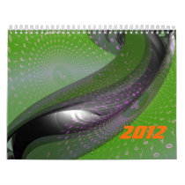 Music is green geometry calendars