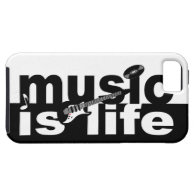 Music Is Life iPhone 5 Case-Mate