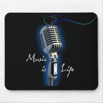 Music is Life Mouse Pad