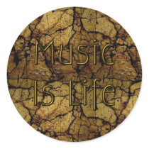 Music Is Life Sticker by postcardsfromtheedge Music Is Life Sticker
