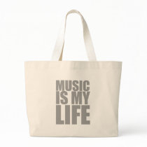 Music Is My Life - DJ Disc Jockey Audio Bags