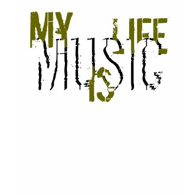 MUSIC IS MY LIFE IS MUSIC T SHIRTS by jeremyDwilson