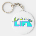 MUSIC is my LIFE Keychain