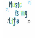 music is my life t-shirts by alliauthentic music is my life t-shirts