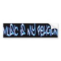 Music Is My Religion Bumper Sticker bumper stickers