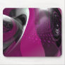 Music is pink geometry mouse pads