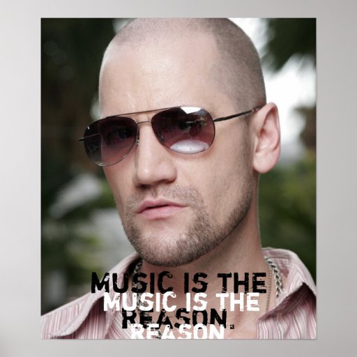 Music Is The Reason Print