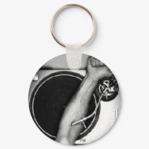 Music Junkie man keychains