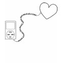 music keeps the heart alive t-shirts