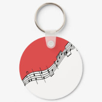 Music Keychain by thehatch Music Keychain
