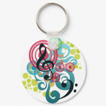 Music keychains