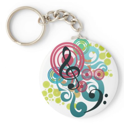 Music keychains