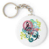 Music keychains