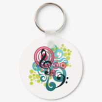 Music keychains