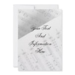 Music Keys Invitation