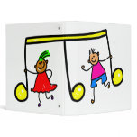 Music Kids 3 Ring Binders