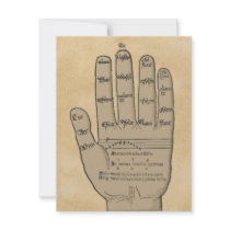 Music Lesson Appointment Card, Guidonian Hand Personalized Announcement