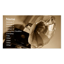 Music Lesson Business Card