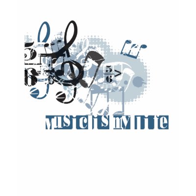 music-letters shirts by Nathaly01
