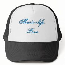 Music+life=Love hats by allsoul21 Music+life=Love hats