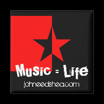 Music = Life Star magnets