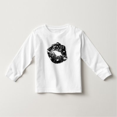 Music Lips Tee Shirt