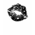 Music Lips t-shirts by LipAction Music Lips t-shirts