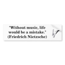 music lover bumper stickers by M_Cavet music lover bumper stickers