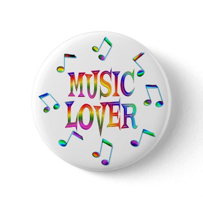 Music Lover buttons