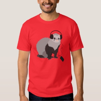 Music Lover Ferret Mens