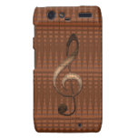 Music-lover Geometric Treble Clef Cell Phone Case Motorola Droid RAZR Cover