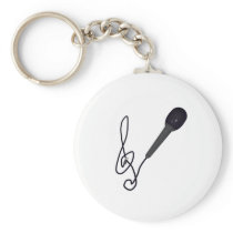 music lover keychain