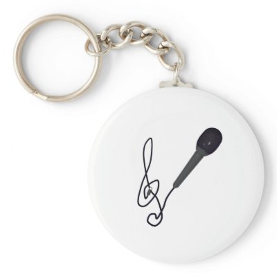 music lover keychains