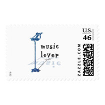 Music Lover Stamp